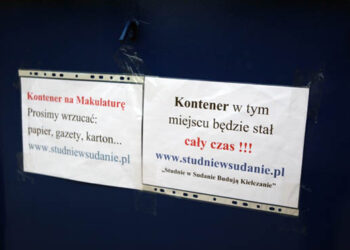 Oddając makulaturę można wesprzeć budowę sudni w Sudanie - Radio Kielce