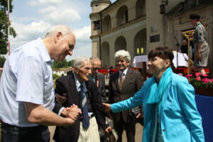 W obchodach wzięła udział bratanica Jana Piwnika sędzia Barbara Piwnik / Kamil Król / Radio Kielce