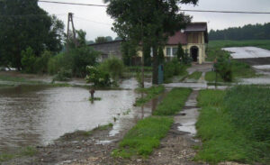 Powódź w Kazimierzy Wielkiej / słuchacz Radia Kielce