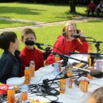 Nareszcie WAKACJE czyli Dzień Dobry Dzieci w ogrodzie Radia Kielce / Piotr Michalski / Radio Kielce