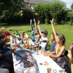 Nareszcie WAKACJE czyli Dzień Dobry Dzieci w ogrodzie Radia Kielce / Piotr Michalski / Radio Kielce