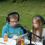 Nareszcie WAKACJE czyli Dzień Dobry Dzieci w ogrodzie Radia Kielce / Piotr Michalski / Radio Kielce