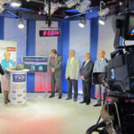 Od 17 czerwca telewizja na terenie województwa świętokrzyskiego nadaje w systemie cyfrowym (spotkanie w siedzibie TVP Kielce) / Robert Felczak/Radio Kielce