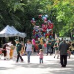 Festyn rodzinny w parku miejskim / Robert Felczak / Radio Kielce