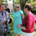 Prezentacja nowej strony WWW Radia Kielce. Joanna Gergont, redaktor naczelny Radia Kielce / Wojciech Habdas/Radio Kielce