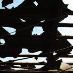 Zniszczony dach / Paweł Klepka / Radio Kielce