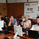 100. wydanie Made in Kielce, którego gośćmi byli Edyta i Łukasz Golcowie, kieleccy muzycy, słuchacze / Wojciech Habdas