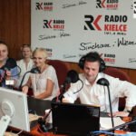 100. wydanie Made in Kielce, którego gośćmi byli Edyta i Łukasz Golcowie, kieleccy muzycy, słuchacze / Wojciech Habdas