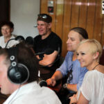 100. wydanie Made in Kielce, którego gośćmi byli Edyta i Łukasz Golcowie, kieleccy muzycy, słuchacze / Wojciech Habdas