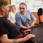 100. wydanie Made in Kielce, którego gośćmi byli Edyta i Łukasz Golcowie, kieleccy muzycy, słuchacze / Wojciech Habdas