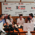 100. wydanie Made in Kielce, którego gośćmi byli Edyta i Łukasz Golcowie, kieleccy muzycy, słuchacze / Wojciech Habdas