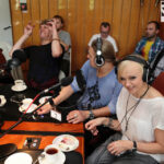 100. wydanie Made in Kielce, którego gośćmi byli Edyta i Łukasz Golcowie, kieleccy muzycy, słuchacze / Wojciech Habdas