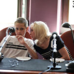 100. wydanie Made in Kielce, którego gośćmi byli Edyta i Łukasz Golcowie, kieleccy muzycy, słuchacze / Wojciech Habdas