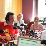 100. wydanie Made in Kielce, którego gośćmi byli Edyta i Łukasz Golcowie, kieleccy muzycy, słuchacze / Wojciech Habdas