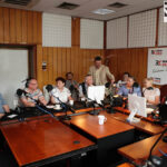 100. wydanie Made in Kielce, którego gośćmi byli Edyta i Łukasz Golcowie, kieleccy muzycy, słuchacze / Wojciech Habdas