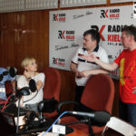 100. wydanie Made in Kielce, którego gośćmi byli Edyta i Łukasz Golcowie, prezes Radia Kielce Jarosław Kusto / Wojciech Habdas