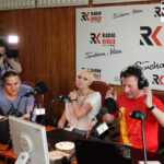 100. wydanie Made in Kielce, którego gośćmi byli Edyta i Łukasz Golcowie, kieleccy muzycy, słuchacze / Wojciech Habdas