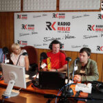 100. wydanie Made in Kielce, którego gośćmi byli Edyta i Łukasz Golcowie, kieleccy muzycy, słuchacze / Wojciech Habdas