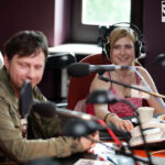 100. wydanie Made in Kielce, którego gośćmi byli Edyta i Łukasz Golcowie, kieleccy muzycy, słuchacze / Wojciech Habdas