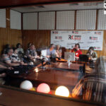 100. wydanie Made in Kielce, którego gośćmi byli Edyta i Łukasz Golcowie, kieleccy muzycy, słuchacze / Wojciech Habdas