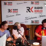 100. wydanie Made in Kielce, którego gośćmi byli Edyta i Łukasz Golcowie, kieleccy muzycy, słuchacze / Wojciech Habdas
