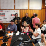 100. wydanie Made in Kielce, którego gośćmi byli Edyta i Łukasz Golcowie, kieleccy muzycy, słuchacze / Wojciech Habdas