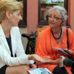 Chmielnik. Świętokrzyski Sztetl - dziennikarka Radia Kielce Magda Smożewska-Wójcikiewicz rozmawia z Iloną Kotaszewslką / Wojciech Habdas / Radio Kielce