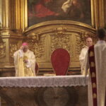 Msza święta z okazji 20-lecia sakry biskupiej i 50-lecia kapłaństwa biskupa Kazmierza Ryczana / Kamil Król / Radio Kielce