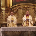 Msza święta z okazji 20-lecia sakry biskupiej i 50-lecia kapłaństwa biskupa Kazmierza Ryczana / Kamil Król / Radio Kielce