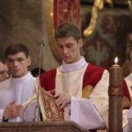 Msza święta z okazji 20-lecia sakry biskupiej i 50-lecia kapłaństwa biskupa Kazmierza Ryczana / Kamil Król / Radio Kielce