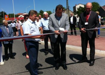 Otwarcie ul. Samsonowicza / Teresa Czajkowska / Radio Kielce