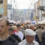 Święto Kielc tłumy mieszkańców / Stanisław Blinstrub / Radio Kielce