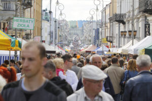 Święto Kielc tłumy mieszkańców / Stanisław Blinstrub / Radio Kielce