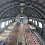 Świętokrzyskie na Fali - Przybij Piątkę z Radiem Kielce - Muzeum Orła Białego w Skarżysku Kamiennej. Wnętrze samolotu Ił-14. / Piotr Michalski / Radio Kielce