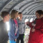 Świętokrzyskie na Fali - Przybij Piątkę z Radiem Kielce - Muzeum Orła Białego w Skarżysku Kamiennej. Dzieci z Waśniowa i Kunowa. / Piotr Michalski / Radio Kielce