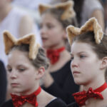 Koncert Galowy Festiwalu Harcerskiego Na Kadzielni - kotki jednego z zespołow / Stanisław Blinstrub / Radio Kielce