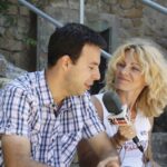 Świętokrzyskie na Fali - Przybij Piątkę z Radiem Kielce na kieleckiej Kadzielni. Renata Morąg rozmawia z Michałem Porozem kierownikiem Centrum Geoedukacji. / Piotr Michalski / Radio Kielce