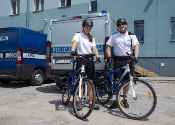 Policyjne patrole rowerowe / fot. Policja