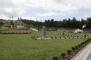 W audycji "Świętokrzyskie na fali" odwiedziliśmy we wtorek Krajno, niewielką miejscowość w gminie Górno. Park miniatur Sabat Krajno / Wojciech Habdas / Radio Kielce