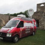 Wóz satelitarny Radia Kielce / Robert Felczak / Radio Kielce