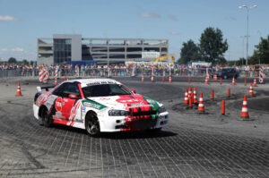 Targi Kielce - DubIt Tuning Festiwal. Pokazy Driftu. / Wojciech Habdas / Radio Kielce