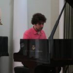 Lucas Geniusas podczas próby / Leszek Ślusarski / Radio Kielce