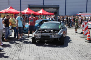 Targi Kielce - DubIt Tuning Festiwal. Pokazy Driftu. / Wojciech Habdas / Radio Kielce