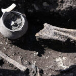 Radio Kielce na Fali w Krzyżanowicach Krzyżanowicach, gdzie odkryto pochówek tak zwanej kultury mierzanowickiej sprzed ponad dwóch tysięcy lat przed naszą erą / Radio Kielce