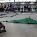 Targi Kielce - DubIt Tuning Festiwal. Modelarze także driftowali, w mniejszej skali. / Wojciech Habdas / Radio Kielce