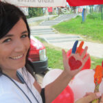 Radio Kielce w Osadzie Średniowiecznej w Hucie Szklanej w gminie Bieliny / Konrad Łużniak / Radio Kielce