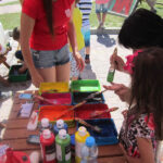 Radio Kielce w Osadzie Średniowiecznej w Hucie Szklanej w gminie Bieliny / Konrad Łużniak / Radio Kielce