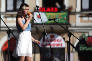 Festiwal Harcerski - koncert na rynku (23 lipca 2013) / Wojciech Habdas / Radio Kielce