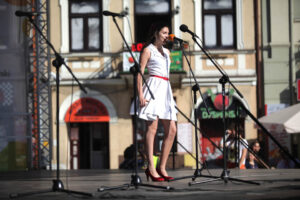 Festiwal Harcerski - koncert na rynku (23 lipca 2013) / Wojciech Habdas / Radio Kielce