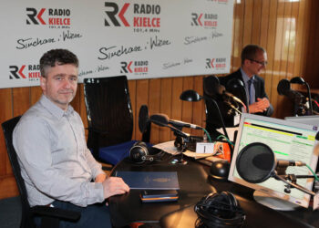 Senator Krzysztof Słoń był gościem Rozmowy Dnia 24 lipca 2013 / Wojciech Habdas / Radio Kielce